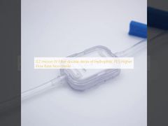 0.2 মাইক্রন আইভি ফিল্টার ডাবল ডেক হাইড্রোফিলিক পিইএস উচ্চ প্রবাহ হার অ-নির্বন্ধক