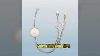 0.2 মাইক্রোন IV ইন লাইন ফিল্টার নিরাপত্তা